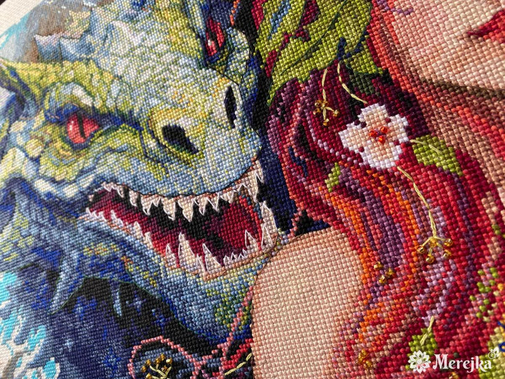 Pure Flame K-243 Counted Cross-Stitch Kit