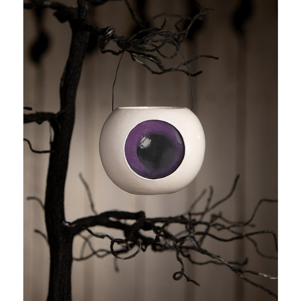 Purple Eyeball Bucket by Bethany Lowe Designs image