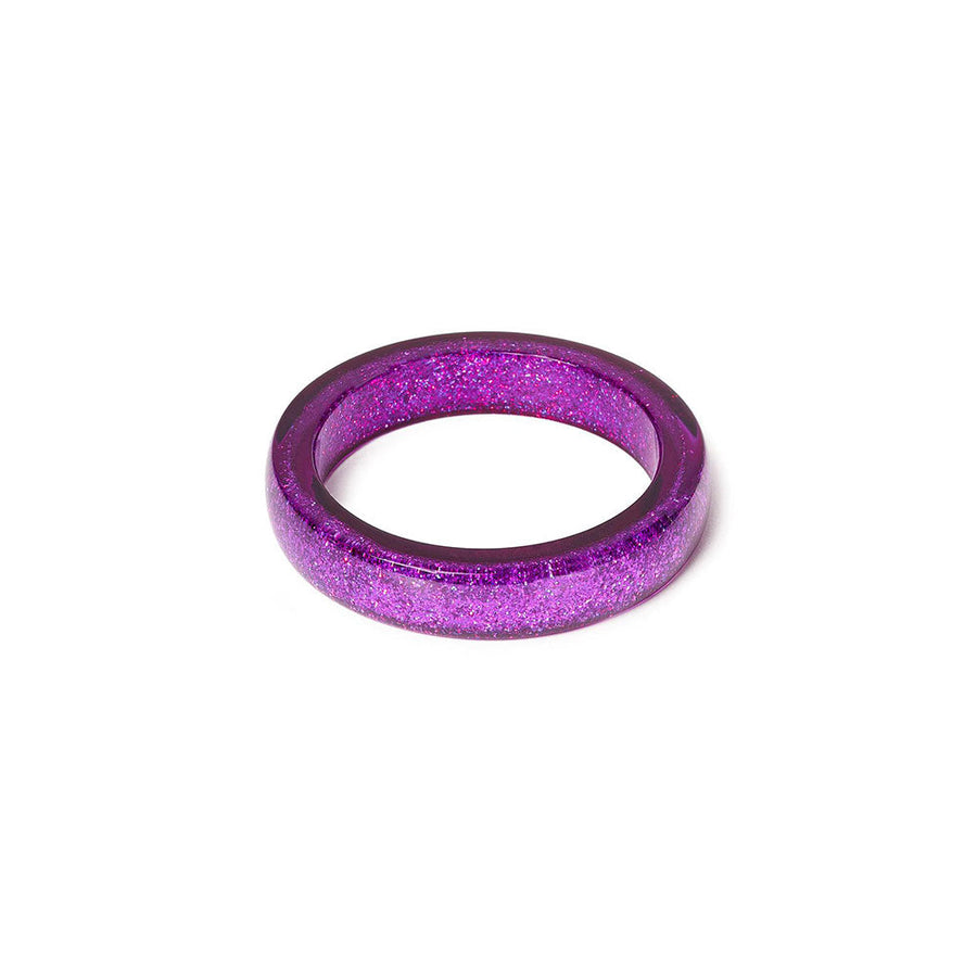 Purple Glitter Bangle by Splendette image