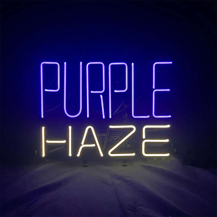 Purple Haze Beer Neon Sign Light