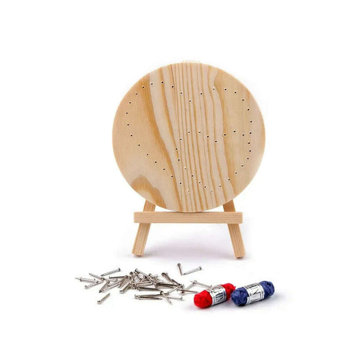 Purple Hearts String Art Kit with Stand. Simple Decorative DIY String Art Craft Kit M1-4 DHAA29080