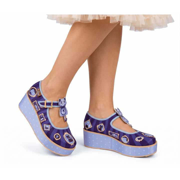 Purrfect Time Women's Mary Jane Platforms