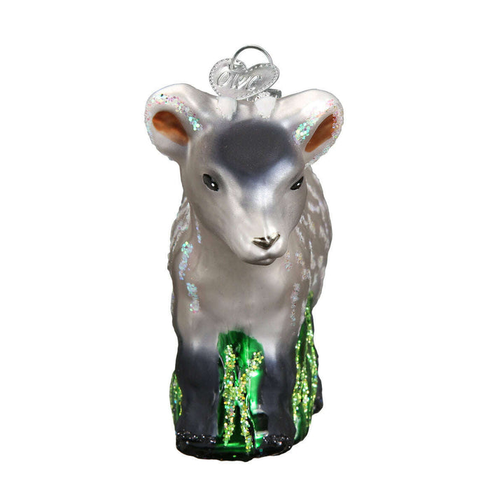 Old World Christmas Pygmy Goat Blown Glass Ornament