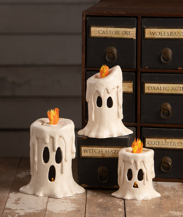 Small Flam'in Candle Luminary by Bethany Lowe Designs, image 5