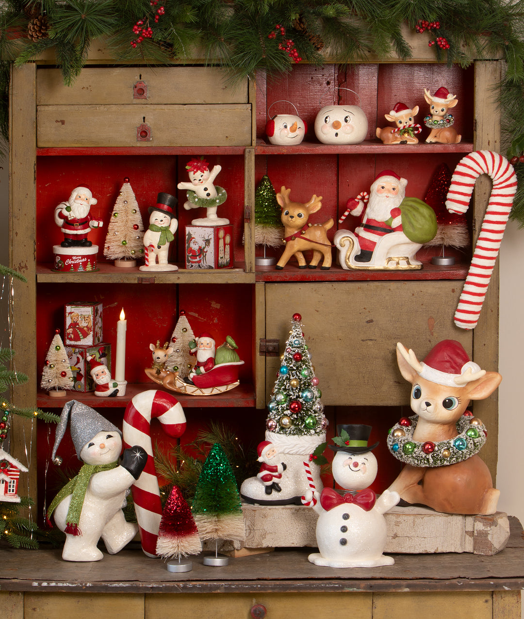 Twinkle Santa's Reindeer by Bethany Lowe Designs, image 5