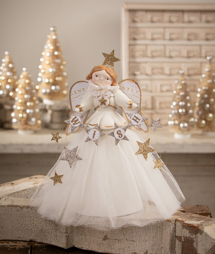 Wish Angel Treetopper by Bethany Lowe Designs, christmas decor