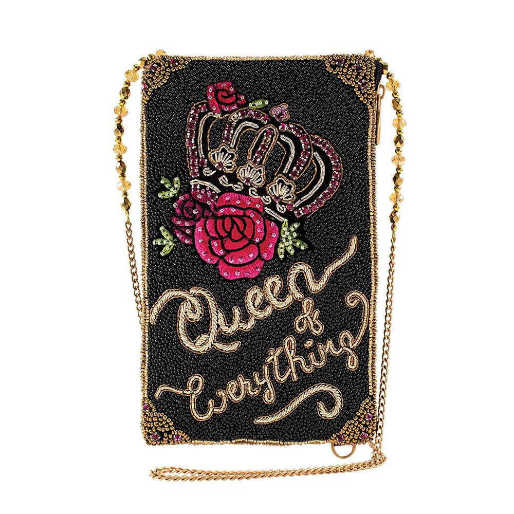 Queen of Everything Crossbody Phone Bag by Mary Frances image