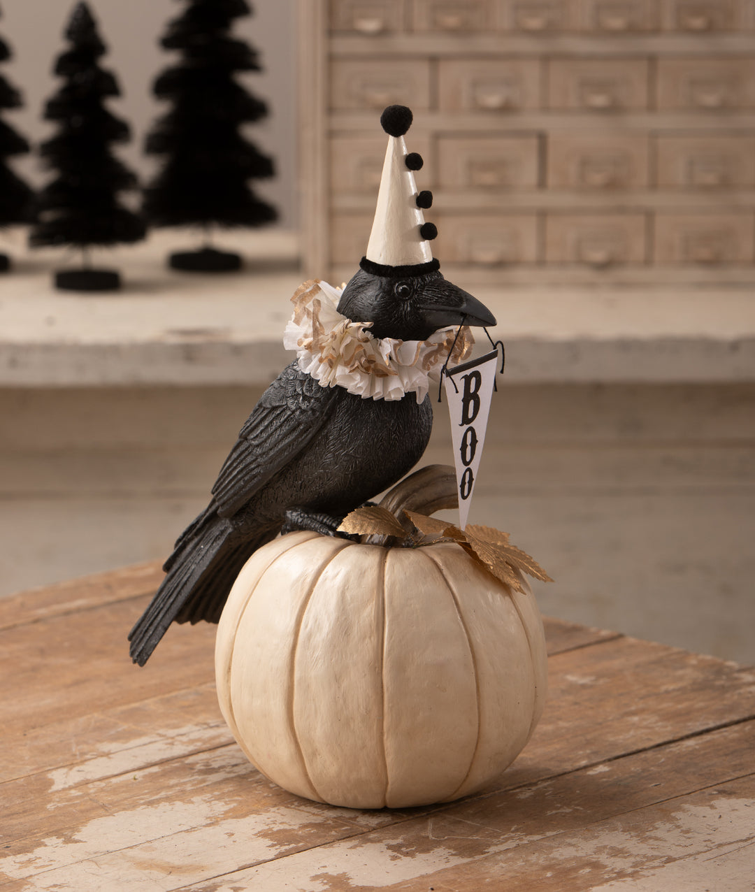 Midnight Messenger Crow by Bethany Lowe Designs, image 3