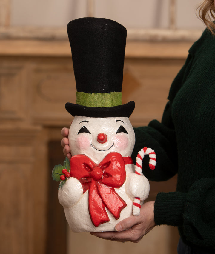 Tall Hat Jolly Snowman by Bethany Lowe Designs, image 4