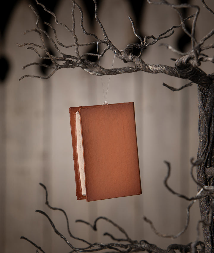 Jack-O-Lantern Book Ornament by Bethany Lowe Designs, image 2