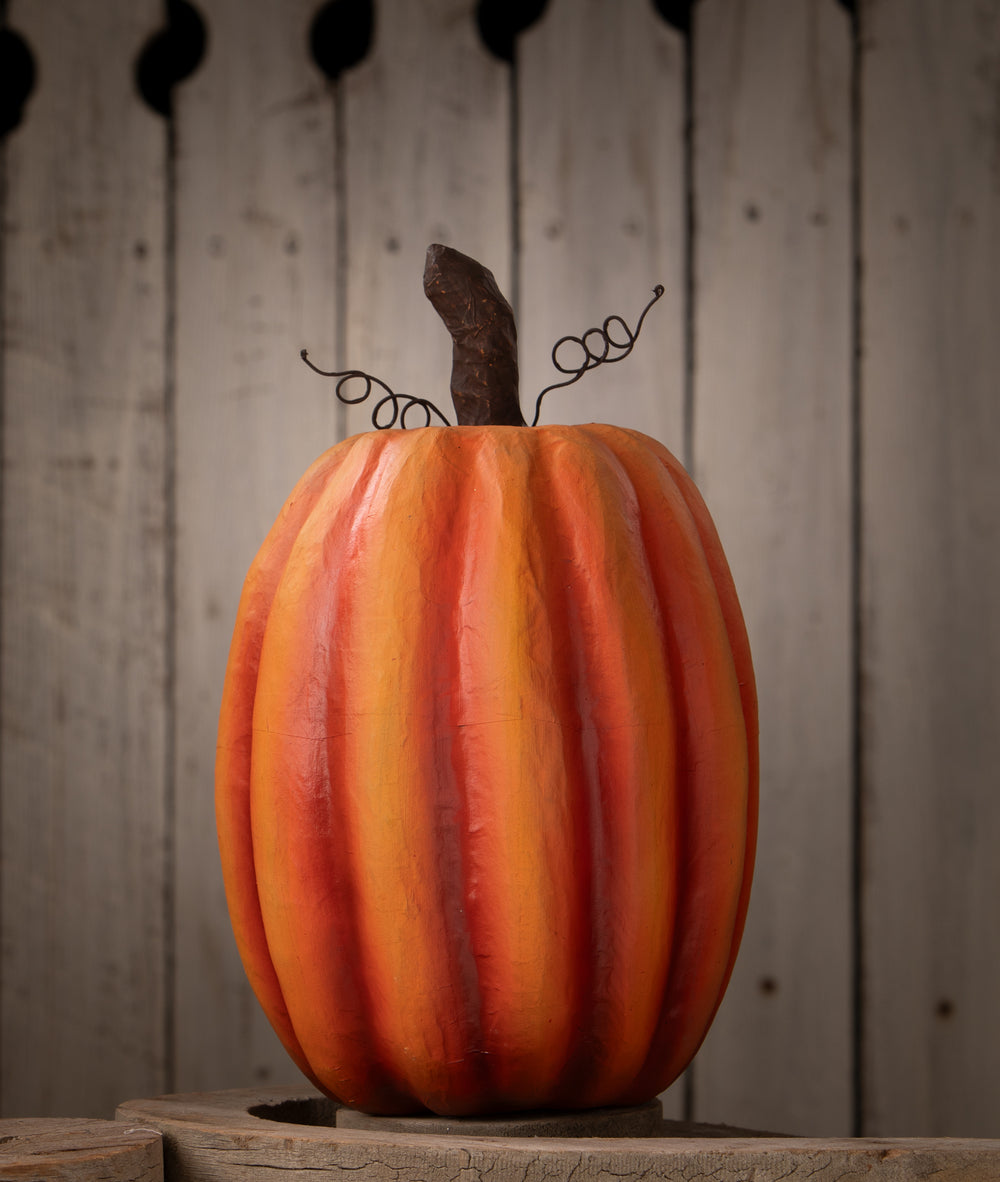 Pumpkin with Bats by Bethany Lowe Designs, image 2