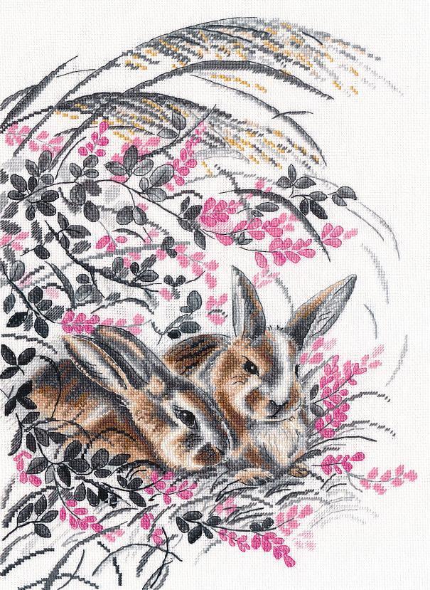 Rabbit 1428 Counted Cross Stitch Kit