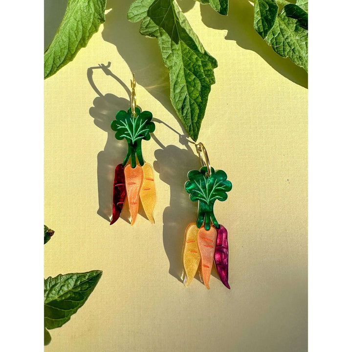 Rainbow Carrot Dangle