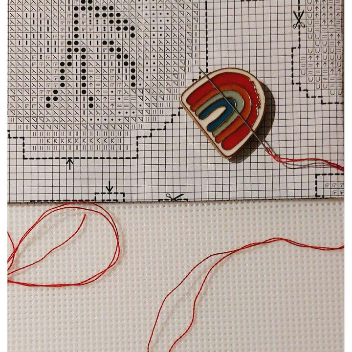 Rainbow Magnetic Needle Minder F07M10-5 Rainbow
