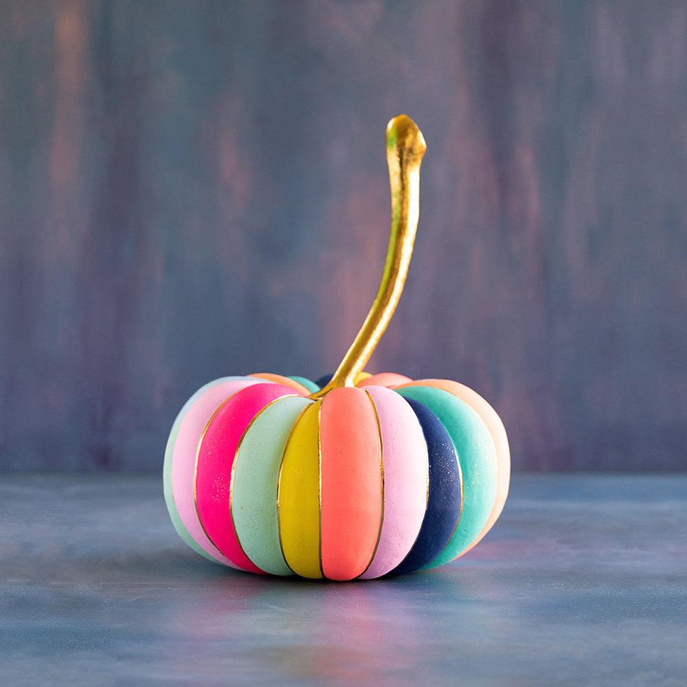 Rainbow Pumpkin, Extra Large by GlitterVille - Quirks!