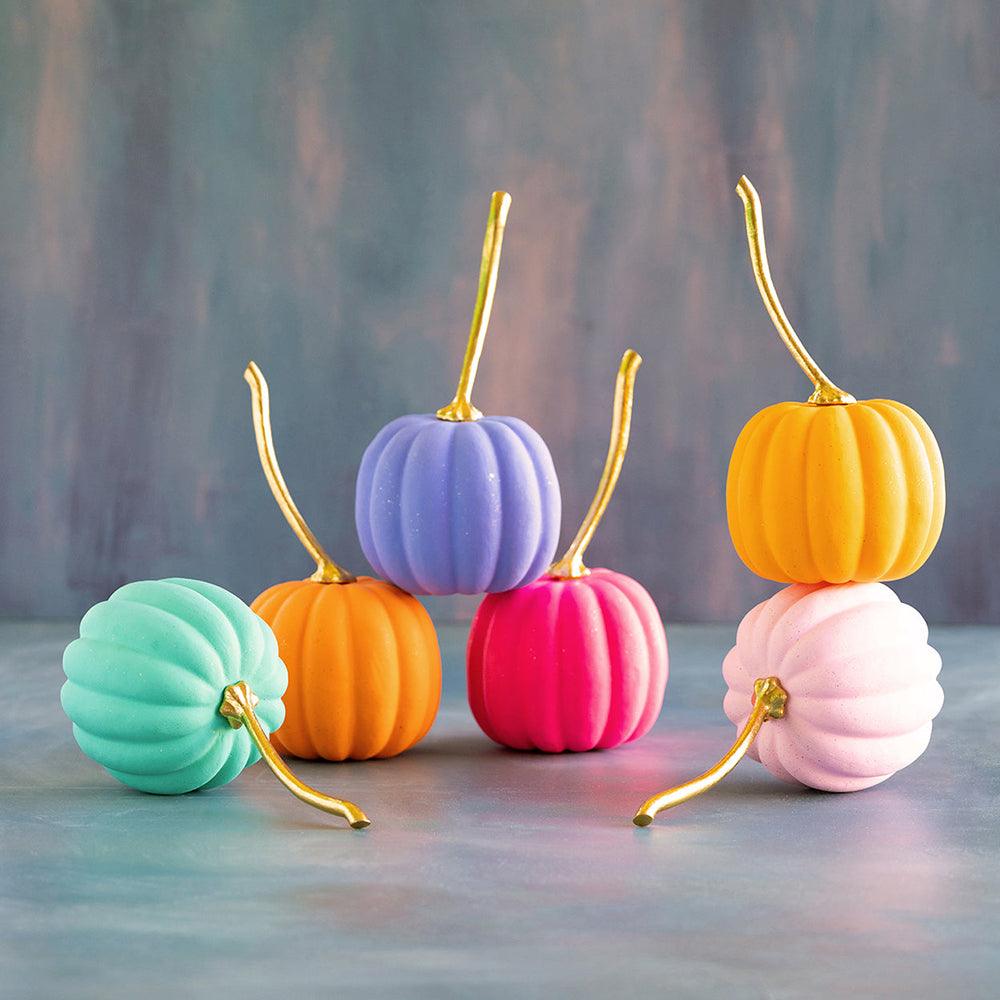 Rainbow Pumpkin, Medium by GlitterVille - Quirks!