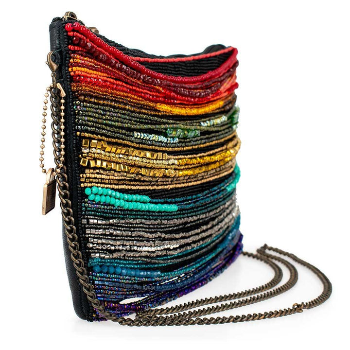 Rainbow Radiance Crossbody Handbag by Mary Frances image 2