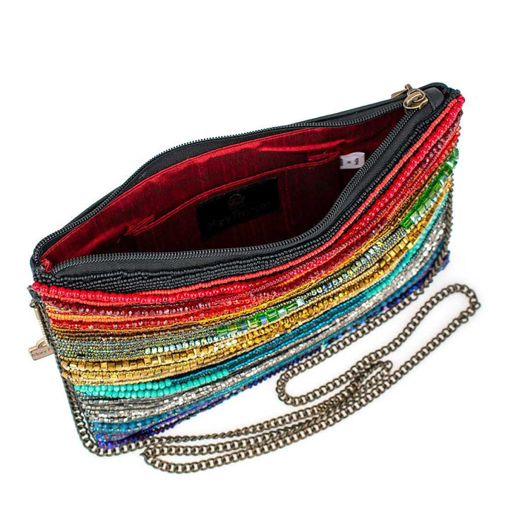 Rainbow Radiance Crossbody Handbag by Mary Frances image 4