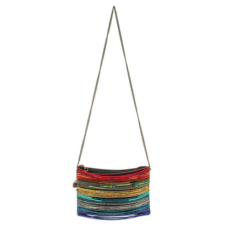 Rainbow Radiance Crossbody Handbag by Mary Frances image 5