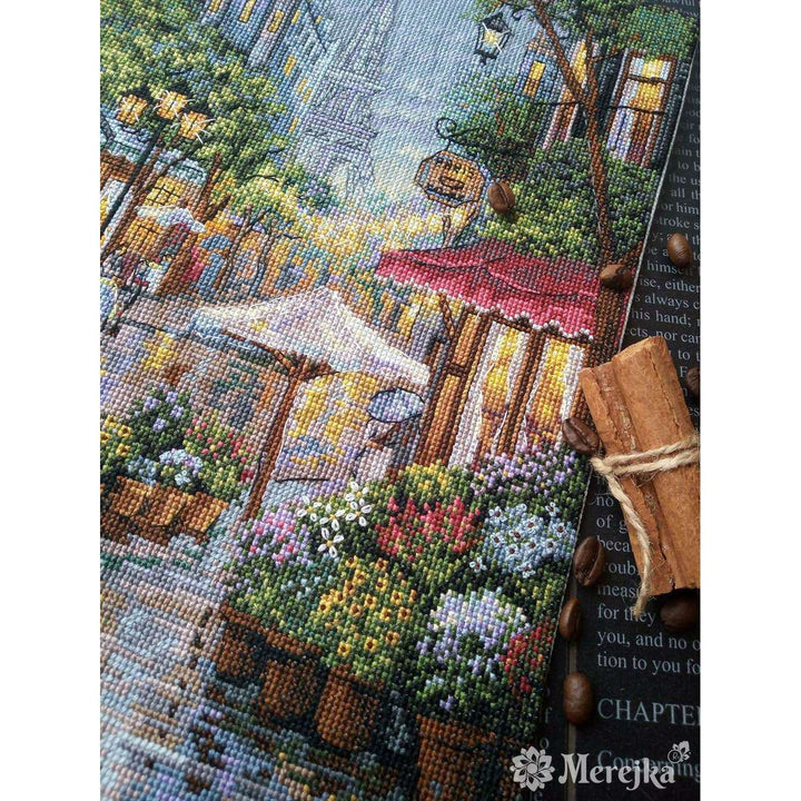 Rainy Paris K-162 Counted Cross-Stitch Kit