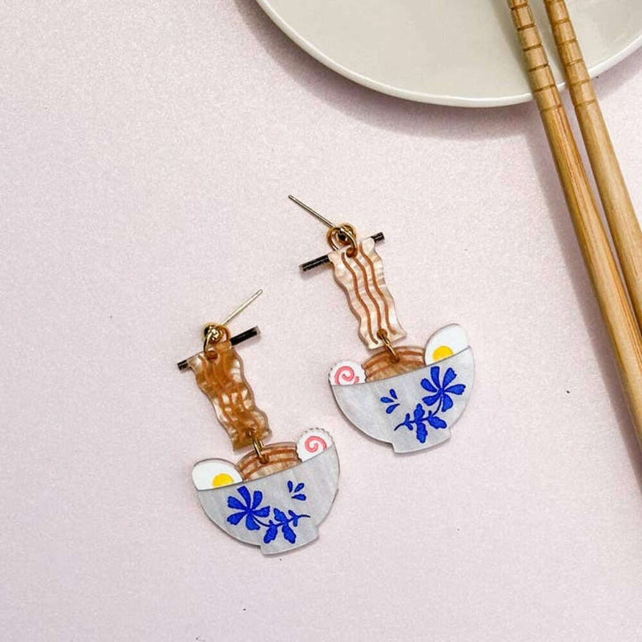 Ramen Earrings 