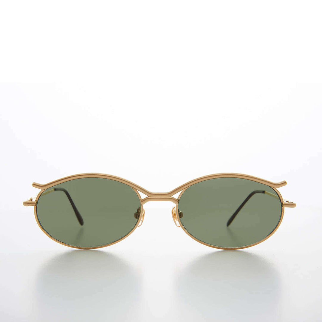 Rare  Oval Vintage 90s Optical Frame Sunglass - Fate