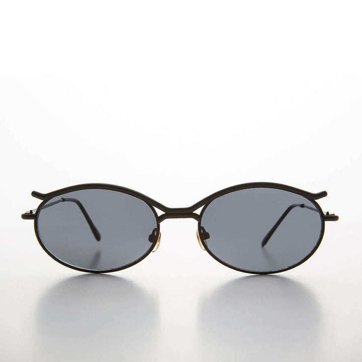 Rare  Oval Vintage 90s Optical Frame Sunglass - Fate