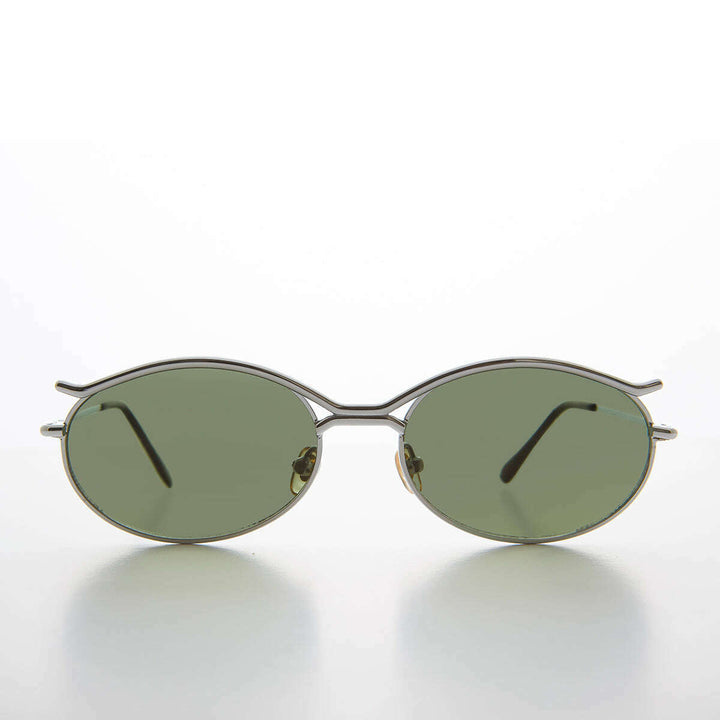 Rare  Oval Vintage 90s Optical Frame Sunglass - Fate