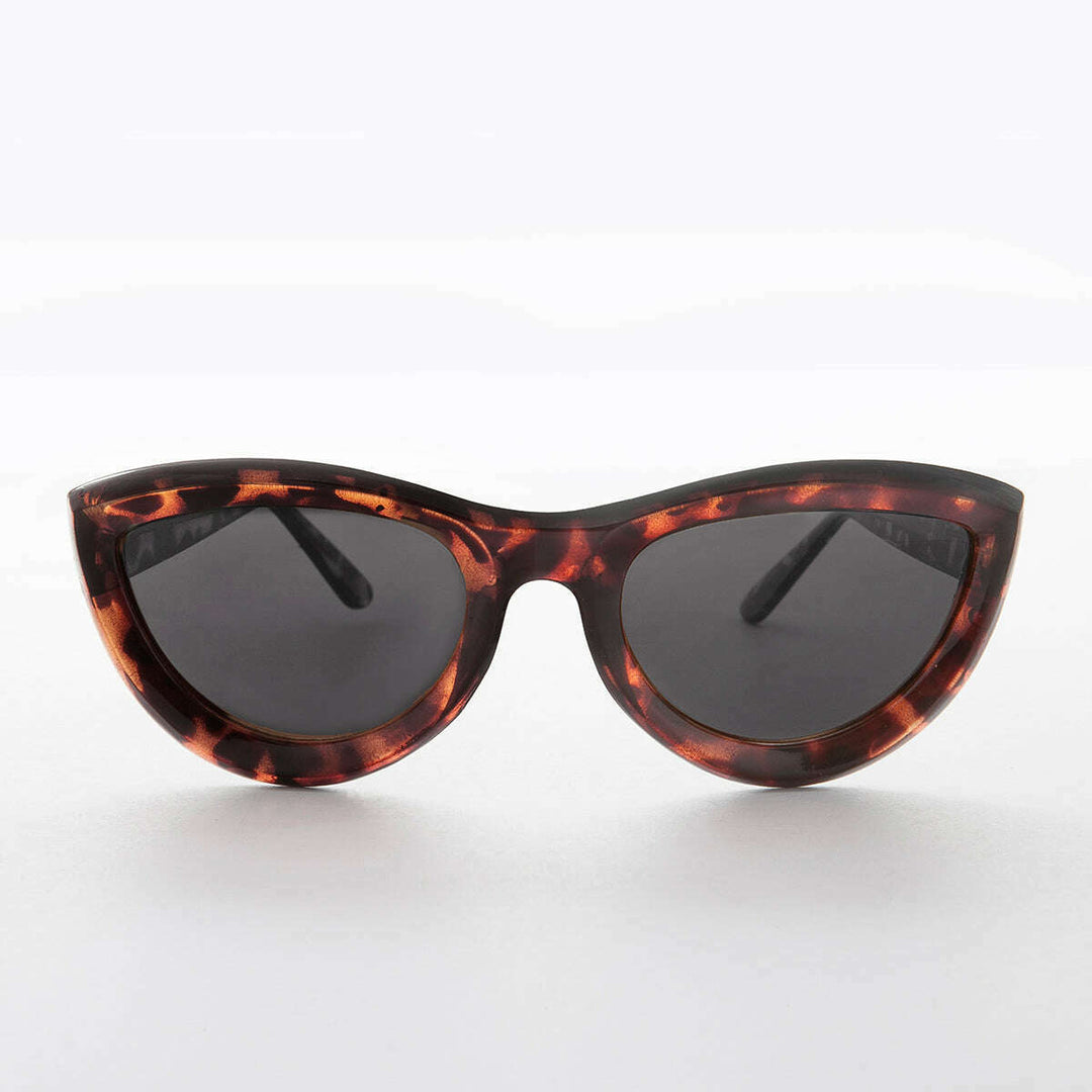 Rare Oversized Mod Cat Eye Chunky Sunglass - Big Momma
