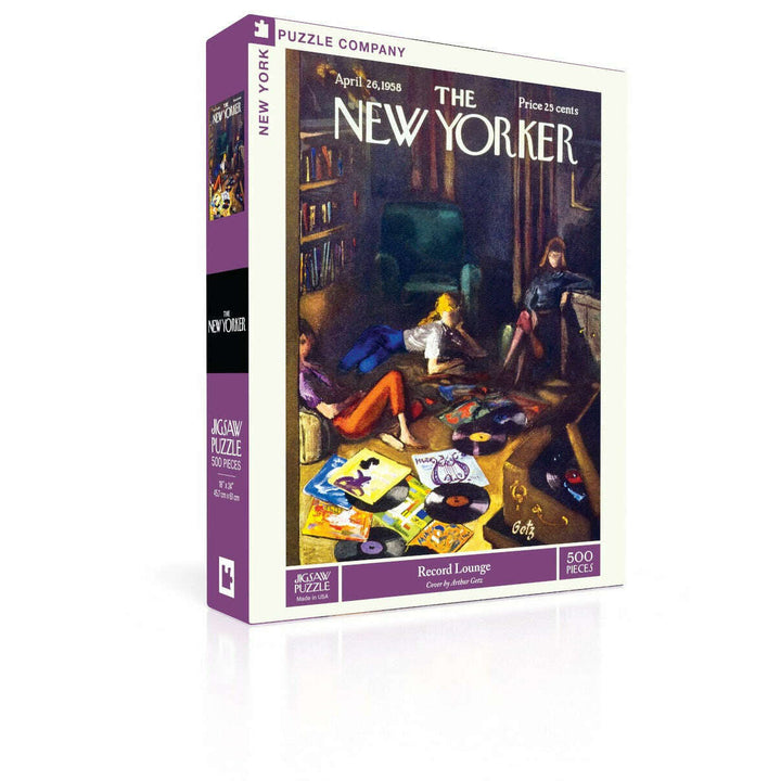 Record Lounge Jigsaw Puzzle