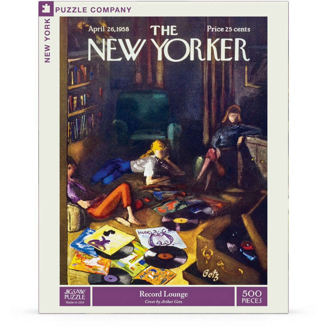 Record Lounge Jigsaw Puzzle