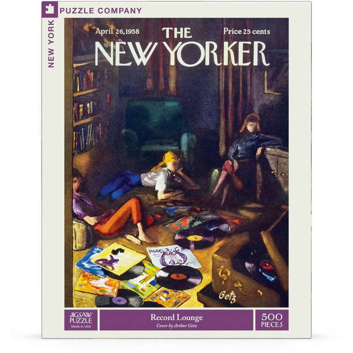 Record Lounge Jigsaw Puzzle
