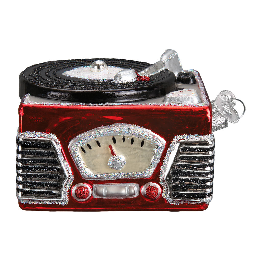 Record Player Ornament by Old World Christmas image