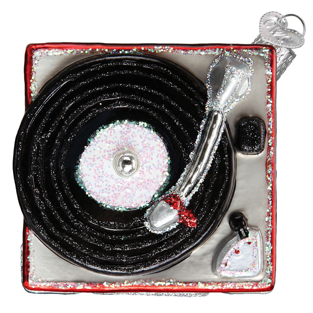 Record Player Ornament by Old World Christmas image 2