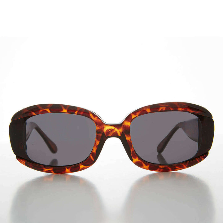 Rectangle Mod Style Vintage Sunglass - Blade