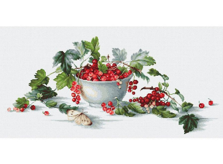 Red Currants B2260L Counted Cross-Stitch Kit