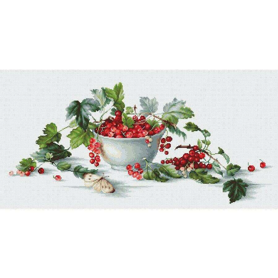 Red Currants B2260L Counted Cross-Stitch Kit