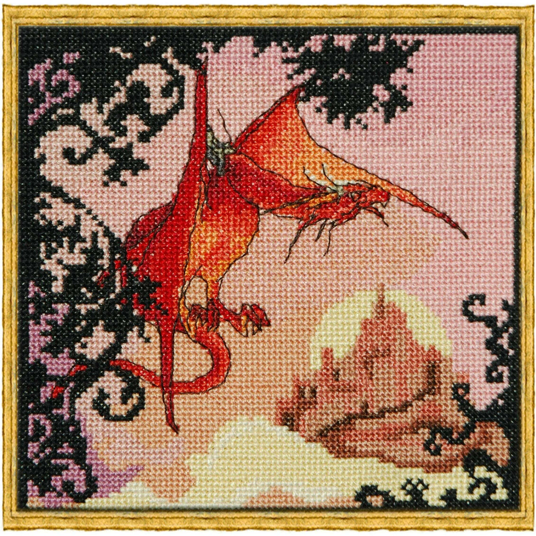 Red Dragon 121-B002 K Counted Cross Stitch Kit