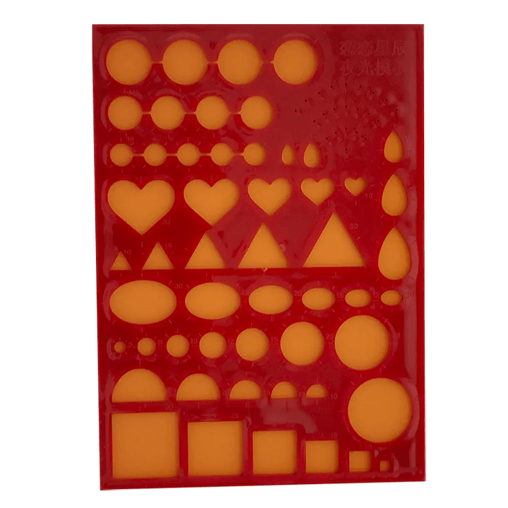 Red Quilling Tool Board F07M3-3-red