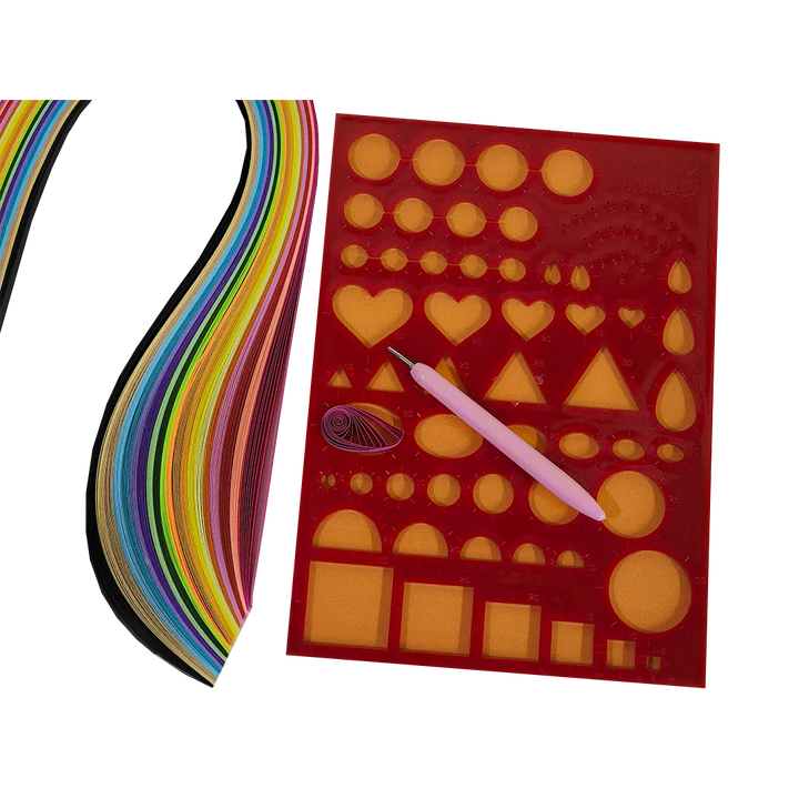 Red Quilling Tool Board F07M3-3-red