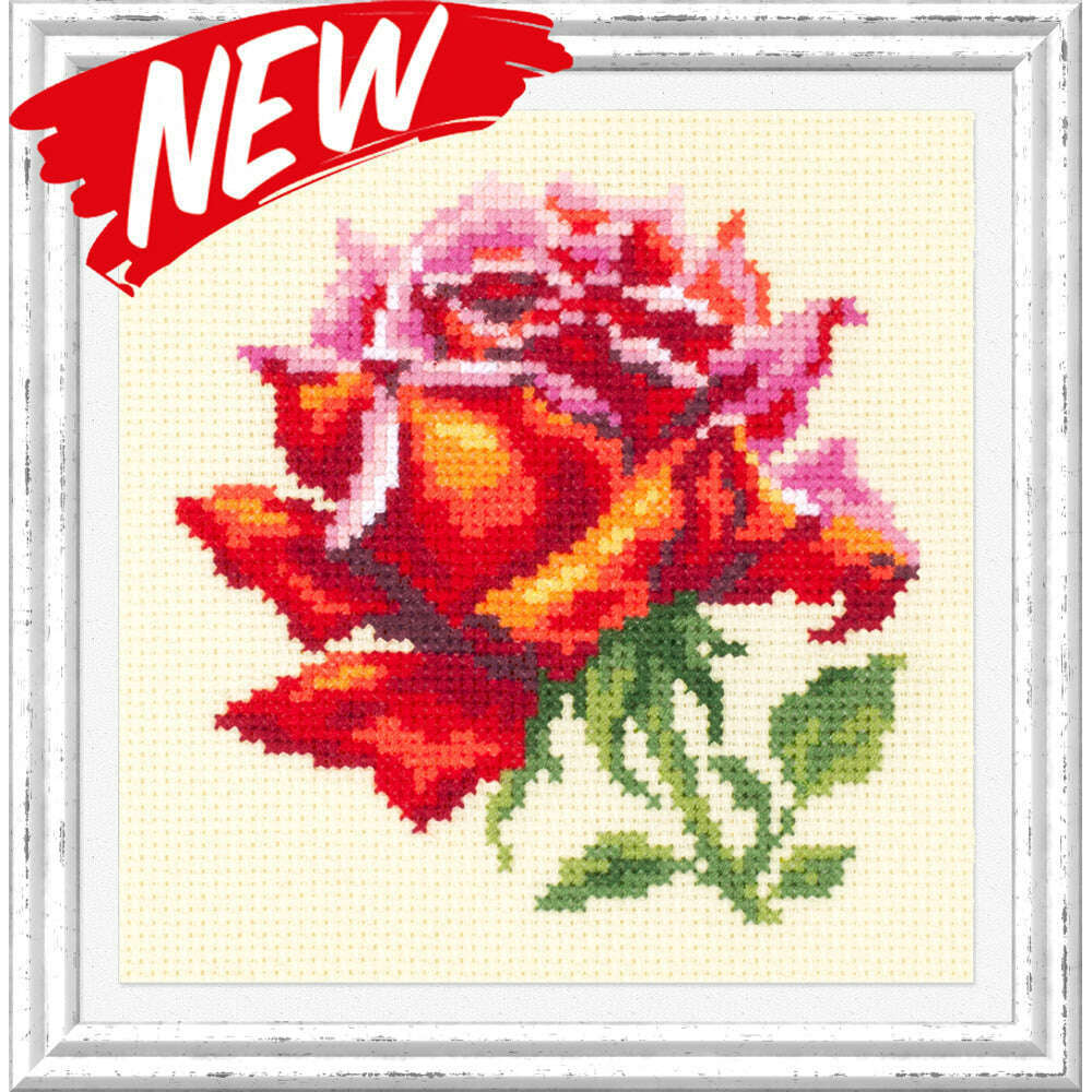 Red Rose 150-003 Counted Cross-Stitch Kit