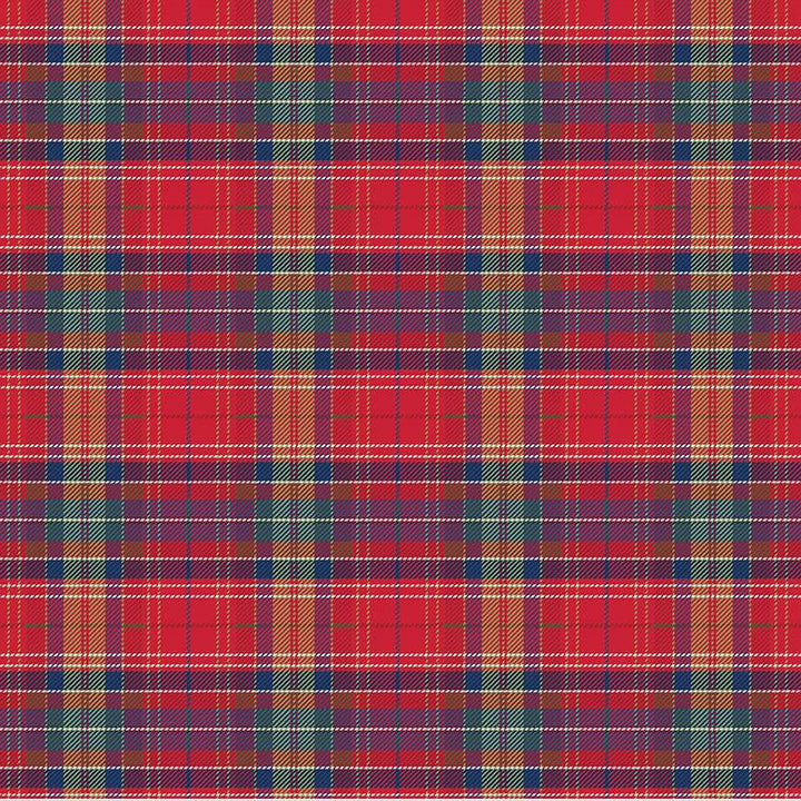Red Plaid Greta Dress