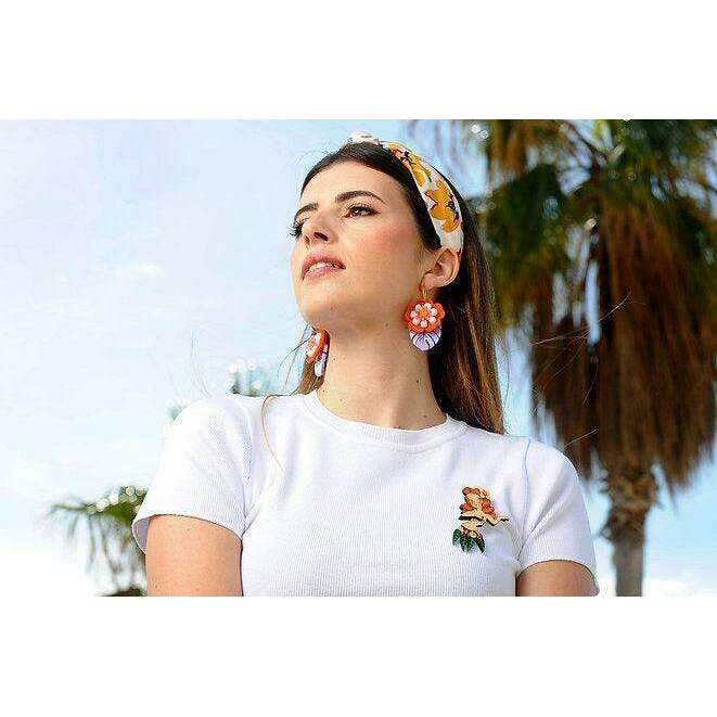 Redhead Hula Girl Brooch by Laliblue - Quirks!