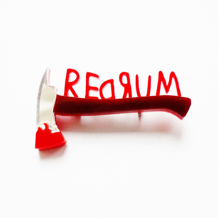 Redrum - The Shining Inspired Brooch by Cherryloco Jewellery 1
