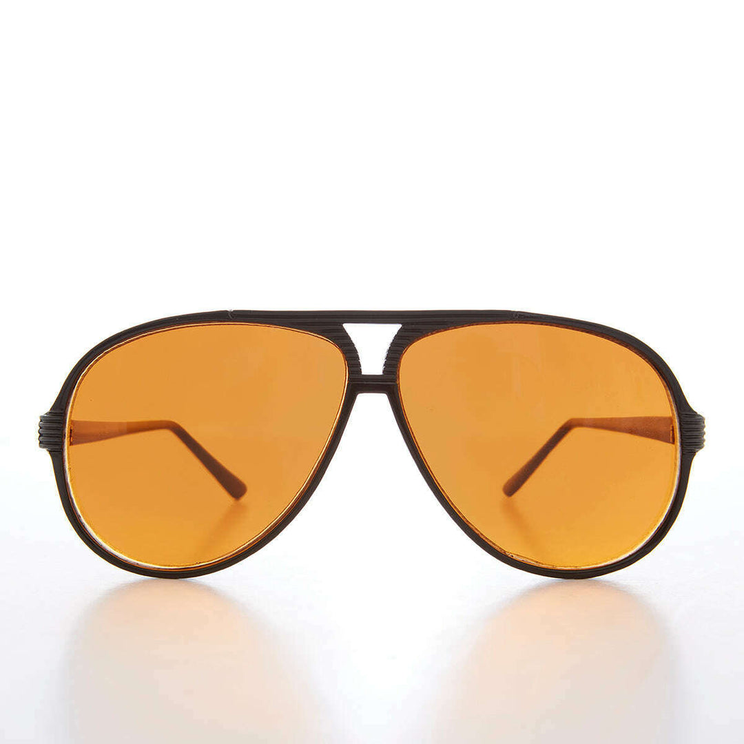 Retro Amber Lens Aviator - Tuner
