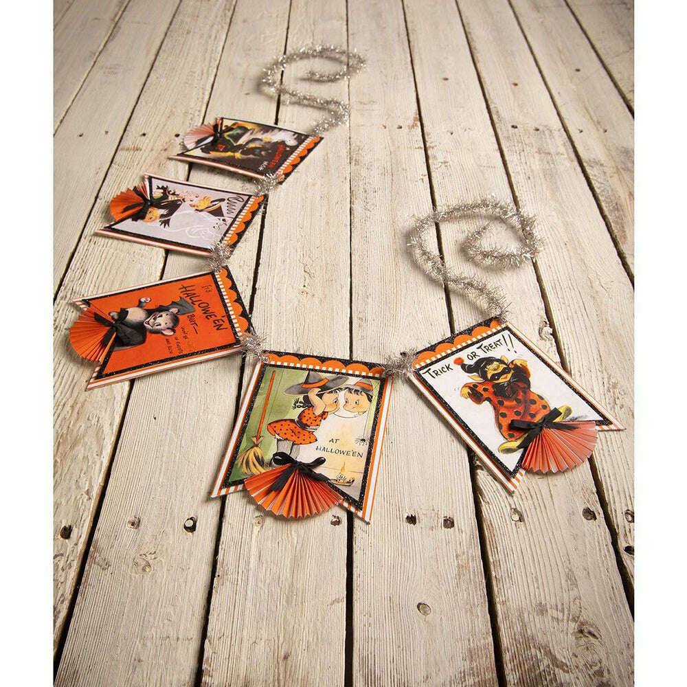 Retro Halloween Garland by Bethany Lowe Designs – view 2