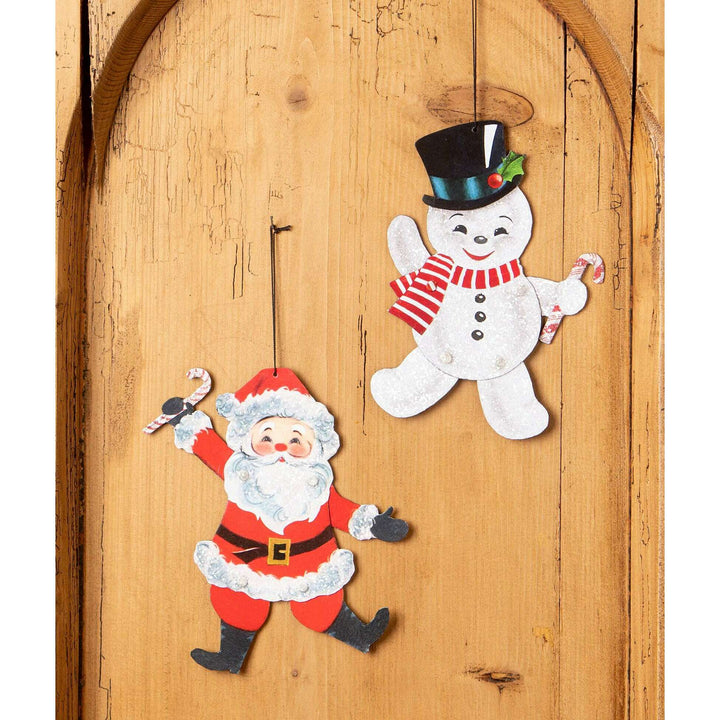Retro Rockin' Santa Ornament by Bethany Lowe Designs, image 4
