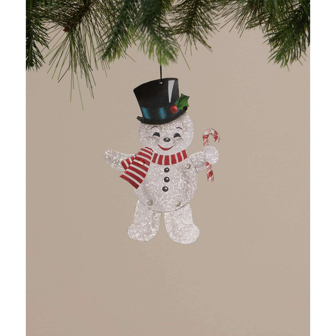 Retro Rockin' Snowman Ornament by Bethany Lowe Designs, image 2