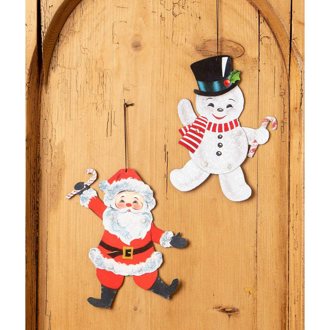 Retro Rockin' Snowman Ornament by Bethany Lowe Designs, image 4
