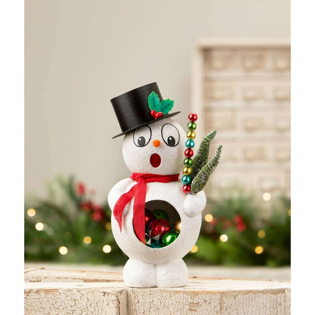 Retro Silly Surprise Snowman by Bethany Lowe Designs, image 2